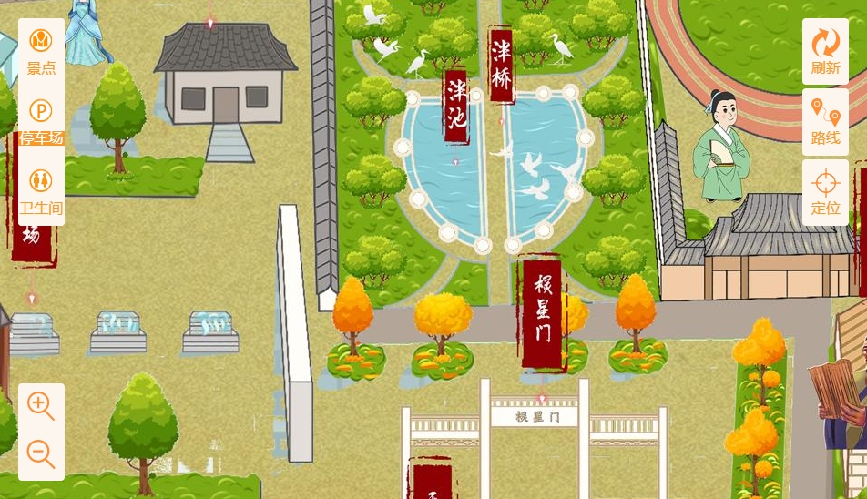 双阳手绘地图景区语音讲解导览系统：智慧景区建设的基石